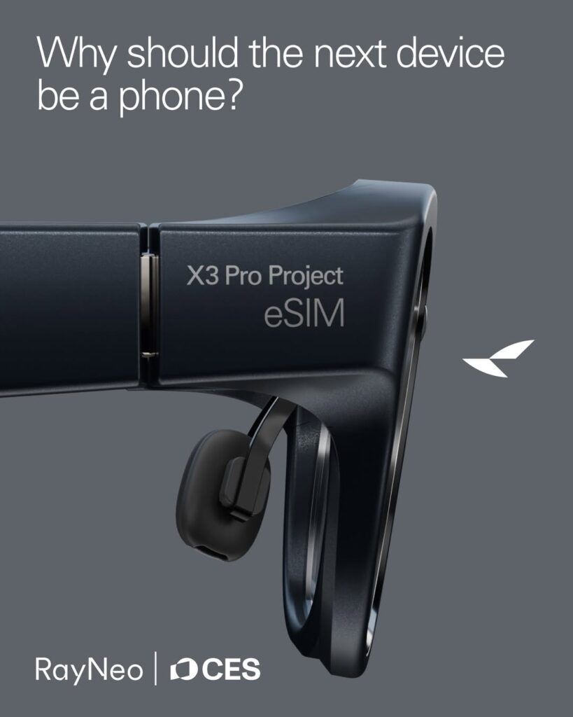 RayNeo eSIM augmented reality news